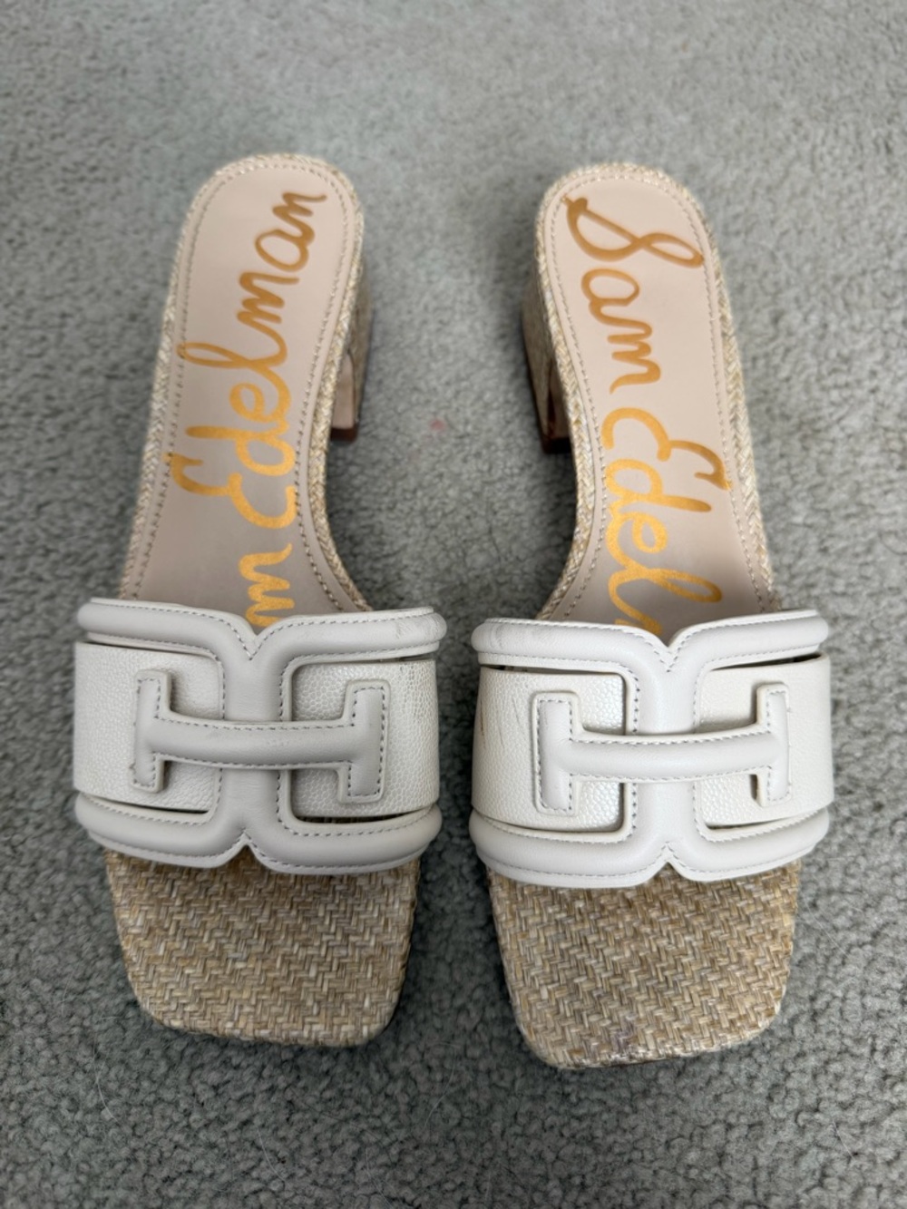 Sam Edelman Ivory Waylon Slide Sandal